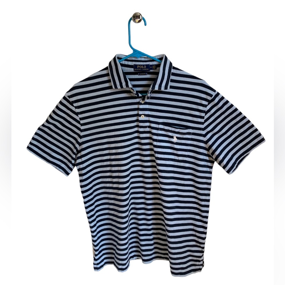 Ralph Lauren Striped Medium Polo Shirt
